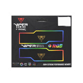 Pamięć DDR4 Patriot Viper STEEL RGB BLACK 16GB (2x8GB) 3600 MHz CL20 1,35V