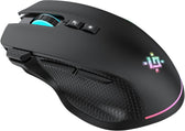 Mysz bezprzewodowa Defender THUNDER GM-213 optyczna 1600dpi czarna RGB AKUMULATOR 8 przycisków Gaming