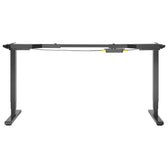 Biurko elektryczne bez blatu Ergo Office, do pracy stojąco-siedzącej, max. 125kg, max. wys. 1280mm, dotykowy panel, ER-422