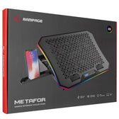 Podstawka chłodząca Rampage AD-RC34 pod laptopa 10-19" LED USB RGB cicha
