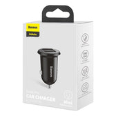 Ładowarka samochodowa Baseus Grain Pro z dwoma gniazdami USB 4.8A