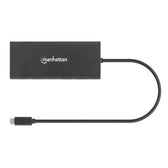 Kabel adapter Manhattan USB-C Multiport do 2xHDMI/RJ45/2xUSB-A/USB-C PD