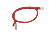 Patchcord Lanberg UTP kat.5e 0,5m czerwony