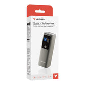 Powerbank Verbatim Charge 'n' Go 27000mAh USB-A USB-C PD 3.1 Gray