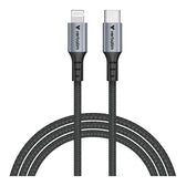 Kabel Verbatim USB-C(M) - Lightning 1,2m, 60W, czarny