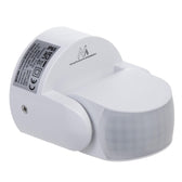 Czujnik ruchu PIR Maclean MCE468 W, na podczerwień, IP65, biały, zasięg 12m, max. obiążenie 800/1200W