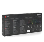 Klawiatura przewodowa SAVIO TEMPEST X2 Outemu BLUE mechaniczna RGB