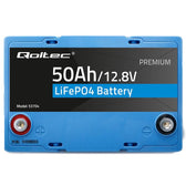 Akumulator LiFePO4 Qoltec Litowo-Żelazowo-Fosforanowy | 12.8V | 50Ah | 640Wh | BMS