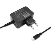 Ładowarka sieciowa Qoltec 65W | 5-20V | 3-3.25A | USB typ C | PD | Czarna