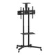 Stojak mobilny Techly 37"-70" 50kg, 2 półki