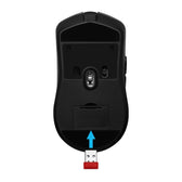 Mysz bezprzewodowa Defender DEMON GM-534 optyczna 3200dpi czarna RGB AKUMULATOR 6 przycisków Gaming