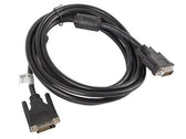 Kabel DVI Lanberg DVI-D (24+1) M/M 3m czarny