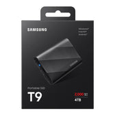 Dysk SSD zewnętrzny Samsung T9 Portable  4TB (2000/1950 MB/s) USB 3.2 Black