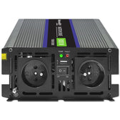 Przetwornica napięcia Qoltec Monolith 3000 MS Wave | 12V na 230V | 1500/3000W | USB