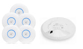 Access Point UBIQUITI UniFi UAP-AC-LITE AP AC867 5GHz, N300 2,4GHz 122m 1GbE LAN 5-pack