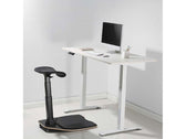 Krzesło biurowe Maclean MC-872 ergonomiczne z matą przeciwzmęczeniową regulacja wysokości 615~1180mm
