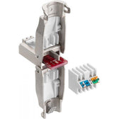 Wtyk Techly beznarzędziowy RJ45 STP Cat.6a samozaciskowy