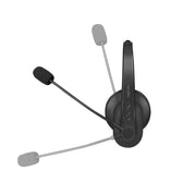 Słuchawki z mikrofonem LogiLink BT0060 Bluetooth 5.0, USB-C, stereo, czarne