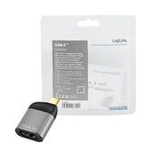 Adapter LogiLink CUA0204 USB-C 3.2 Gen2 - DisplayPort (F), 8K