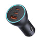 Ładowarka samochodowa 1xUSB 2xUSB-C Baseus 65W CGJP010013