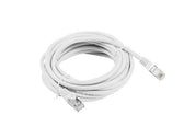 Patchcord Lanberg FTP kat.6 5m biały