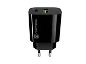 Ładowarka sieciowa Natec Ribera 1x USB-A + 1x USB-C 20w czarna