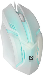 Mysz przewodowa Defender CYBER MB-560L 1200dpi 3P biała