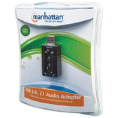 Karta dźwiękowa zewnętrzna Manhattan 3D 7.1 Audio / HiSpeed USB 2.0