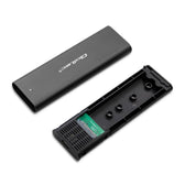 Obudowa/kieszeń Qoltec do dysków M.2 SSD | NVME | PCI-E | USB-C