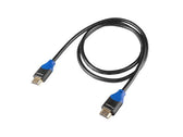 Kabel HDMI Lanberg M/M v2.0 4K pełna miedź 1m czarny Box