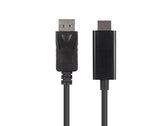 Kabel adapter Lanberg DisplayPort (M) V1.1 - HDMI (M) 1,8m czarny