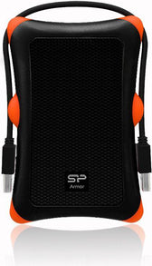Dysk zewnętrzny Silicon Power ARMOR A30 2TB 2,5" 5400 USB 3.0 BLACK / PANCERNY / wstrząsoodporny