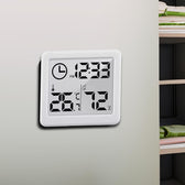 Termometr higrometr z funkcją zegara GreenBlue GB384W biały