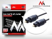 Kabel audio Maclean MCTV-755 Toslink (M) - Toslink (M), 5m, czarny
