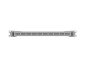 Półka wysuwana do szaf Rack 19" Lanberg szara 1U/445x350mm udźwig do 35kg, montaż 4 punktowy