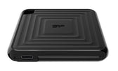 Dysk zewnętrzny SSD Silicon Power PC60 2TB USB-C (540/500 MB/s) czarny