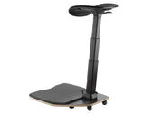 Krzesło biurowe Maclean MC-872 ergonomiczne z matą przeciwzmęczeniową regulacja wysokości 615~1180mm