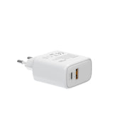 Ładowarka sieciowa Savio LA-06 USB Quick Charge Power Delivery 3.0 30W, 1xUSB Type C, 1xUSB, biała