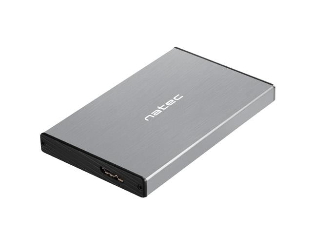 Obudowa na dysk HDD/SSD Natec RHINO Go USB 3.0 2,5" SATA szara