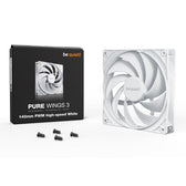 Wentylator be quiet! Pure Wings 3 140mm PWM high-speed White