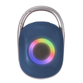 Głośnik Techly Bluetooth 5.3 5W TWS LED/MP3/USB/TF niebieski