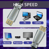 Kabel Qoltec HDMI v.2.0 | High speed | 4K | 60Hz | AOC | GOLD | 10m