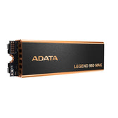 Dysk SSD ADATA LEGEND 960 MAX 1TB M.2 PCIe NVMe 1.4 (7400/6000 MB/s) 2280 3D NAND