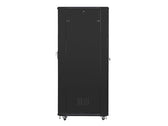 Szafa instalacyjna Rack stojąca 19" 42U 800x1000 czarna Lanberg (flat pack)