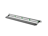 Patch panel Lanberg PPU5-0024-B 24 port 0.5U kat.5e czarny