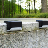 Lampa solarna schodowa tarasowa LED Maclean MCE319 IP44 4000K Ni-MH 100 mAh, 80x45x45mm czuj. zmierzchu