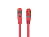 Patchcord Lanberg S/FTP kat.6 10m LSZH CU fluke passed czerwony