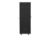 Szafa instalacyjna Rack stojąca 19" 37U 600x600 czarna Lanberg (flat pack)