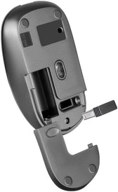 Mysz bezprzewodowa Defender WAVE MM-995 optyczna bezklikowa silent 1600dpi srebrna
