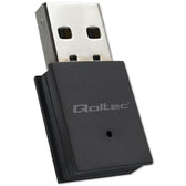 Karta sieciowa Qoltec Bezprzewodowy Ultra szybki mini adapter WiFi Standard AC | BT 4.0 USB | 600Mbps